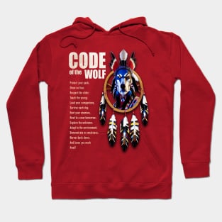 Code of the Wolf Hoodie